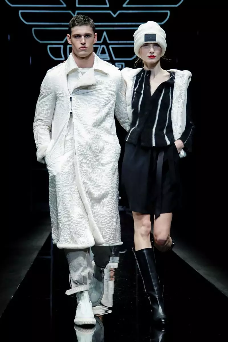 Emporio Armani Erkek Giyim Sonbahar Kış 2019 Milan131