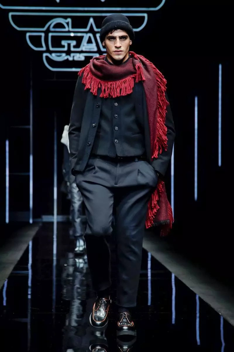 Emporio Armani Erkek Giyim Sonbahar Kış 2019 Milan14