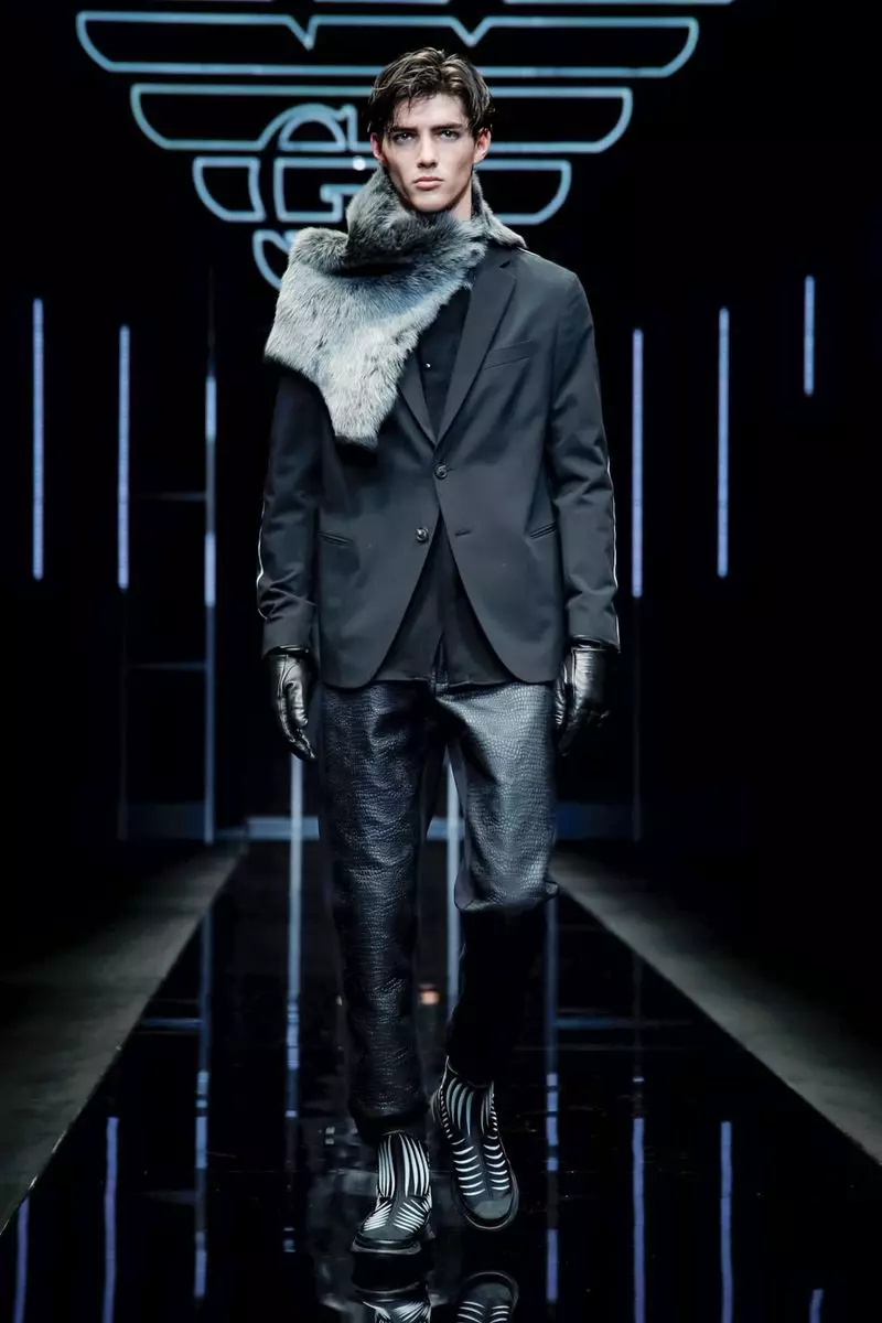 Emporio Armani 남성복 가을 겨울 2019 Milan15