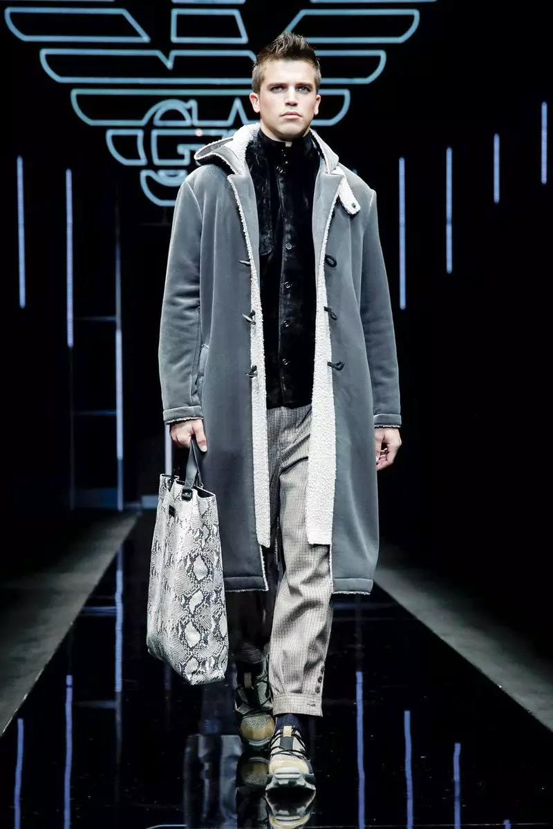 Liaparo tsa banna tsa Emporio Armani Mariha 2019 Milan21