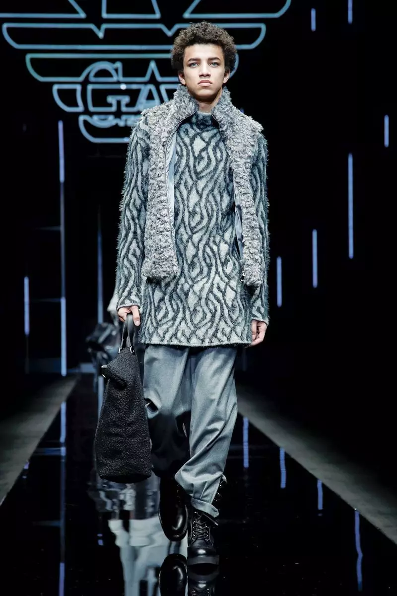 Emporio Armani Baju Lalaki Musim Gugur Usum 2019 Milan25