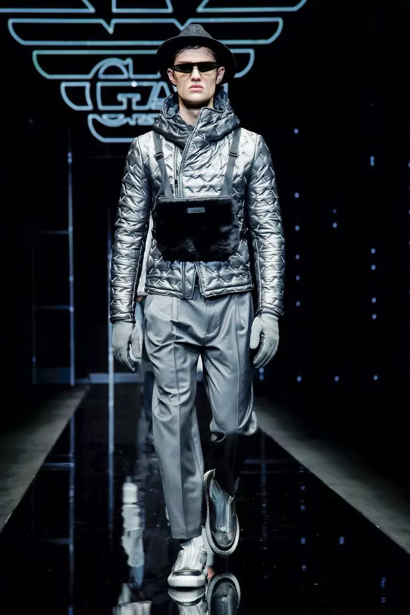 Мъжко облекло Emporio Armani есен-зима 2019 Милано36