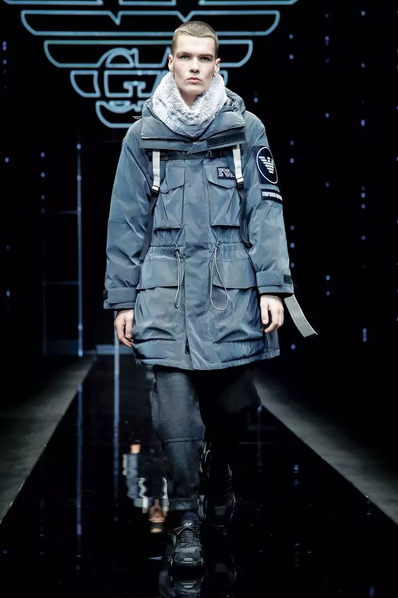 Emporio Armani Herretøj Efterår Vinter 2019 Milan37