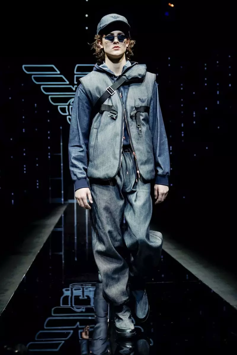 Veshje për meshkuj Emporio Armani Vjeshtë Dimër 2019 Milan40