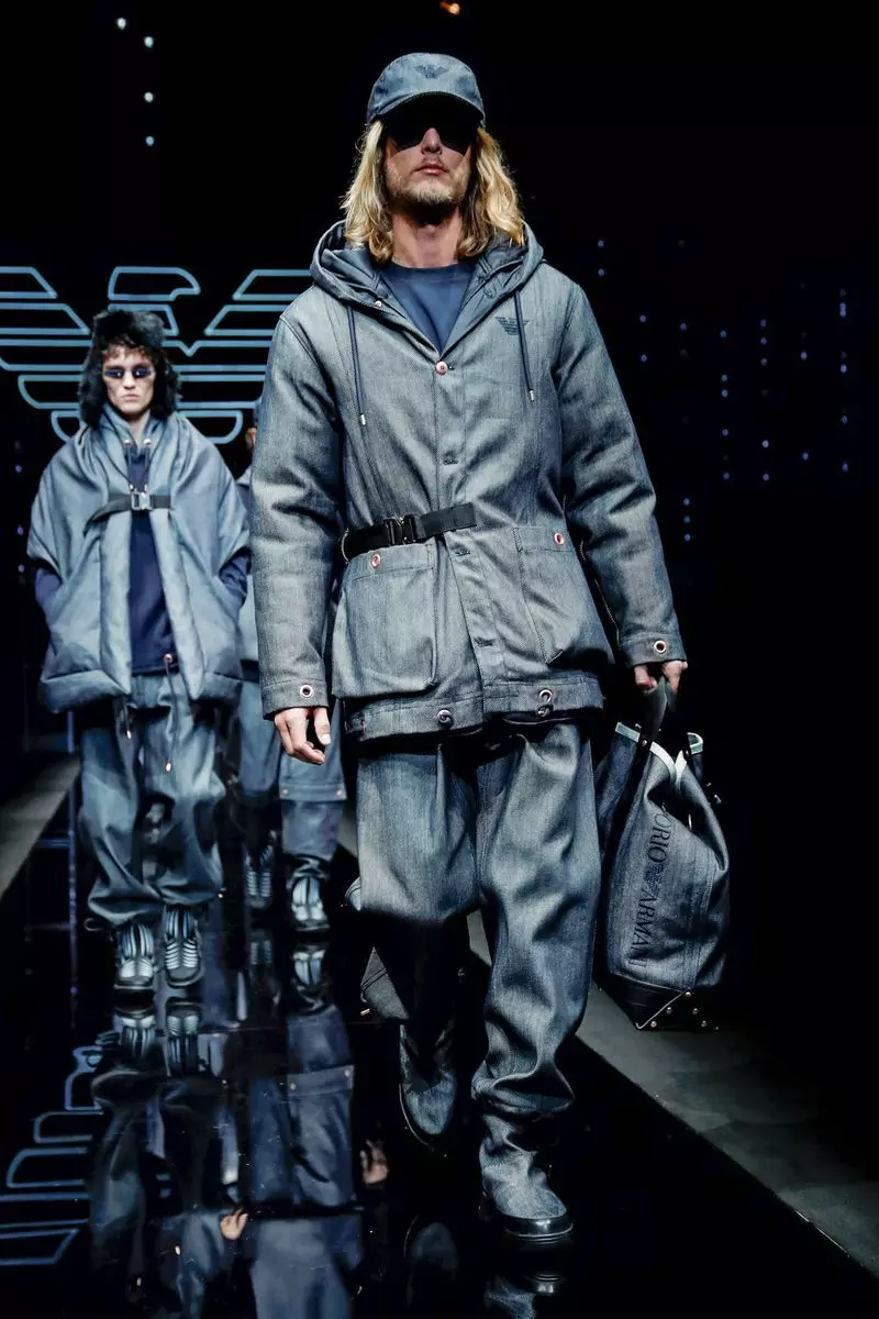 Emporio Armani የወንዶች ልብስ ክረምት 2019 ሚላን41