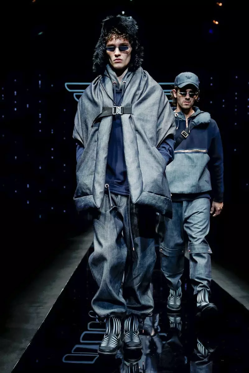 Emporio Armani Herretøj Efterår Vinter 2019 Milan43