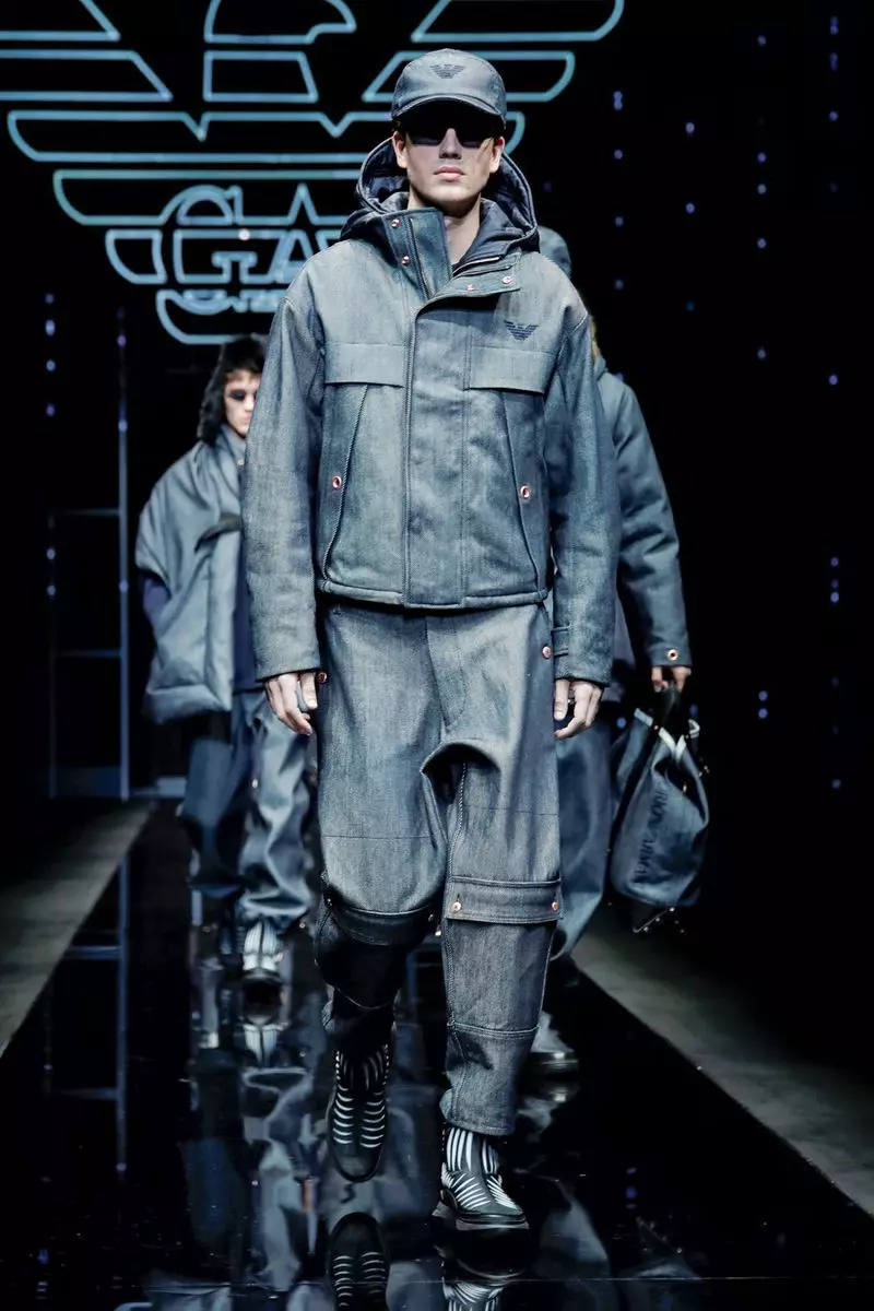 Emporio Armani Mansklere Herfs Winter 2019 Milan46