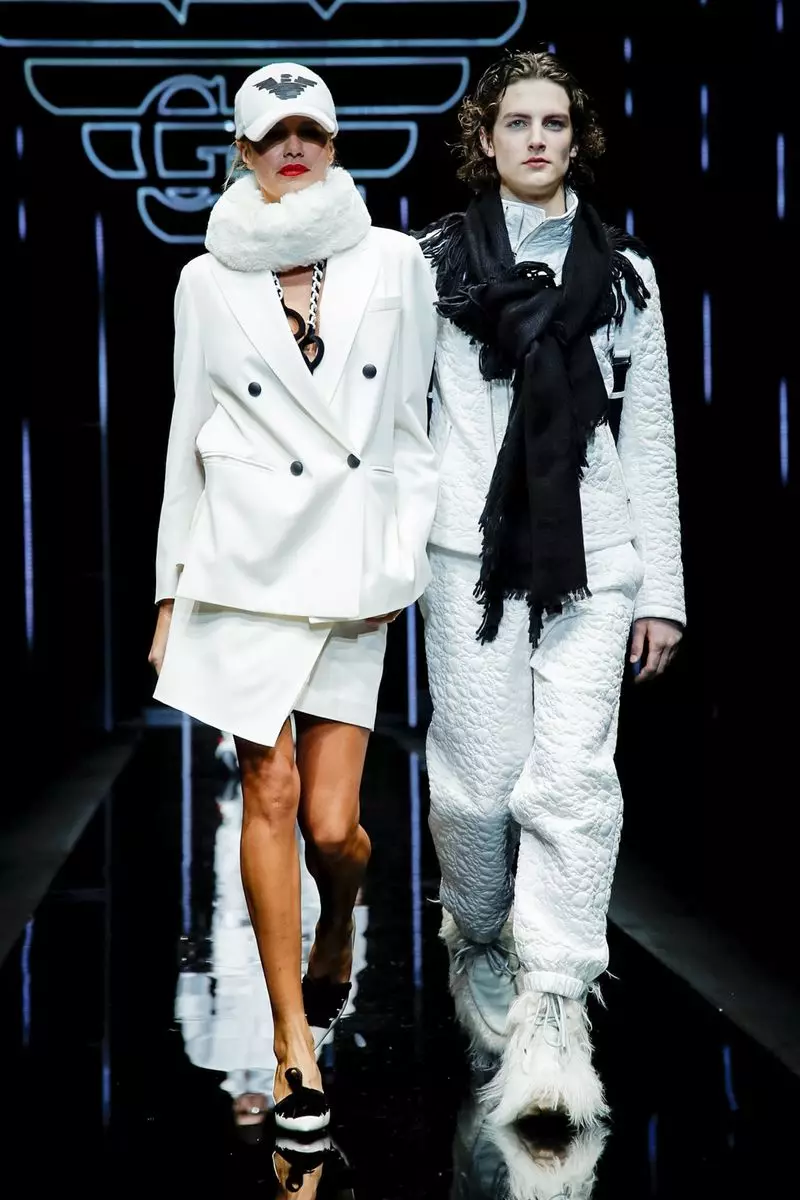 Emporio Armani Herreklær Høst Vinter 2019 Milan58