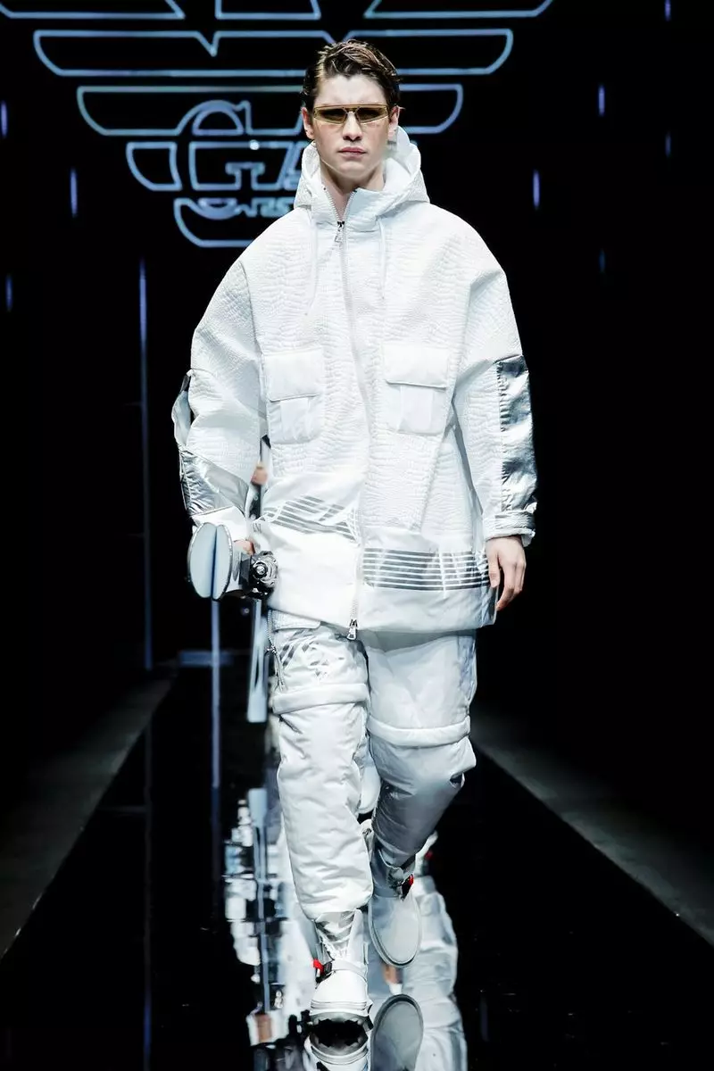 Emporio Armani Menswear Outono Inverno 2019 Milán59