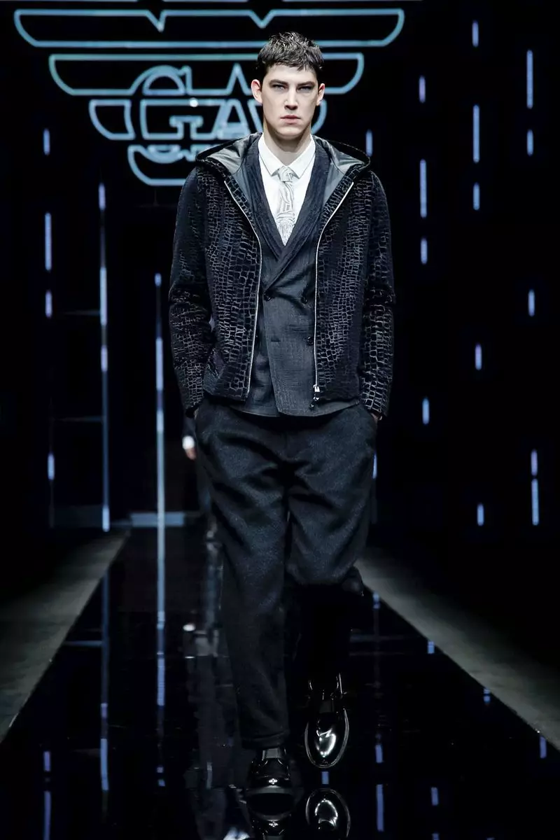 Veshje për meshkuj Emporio Armani Vjeshtë Dimër 2019 Milan6