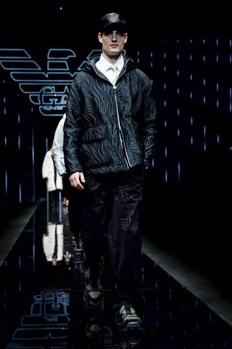 Emporio Armani Mansklere Herfs Winter 2019 Milan62