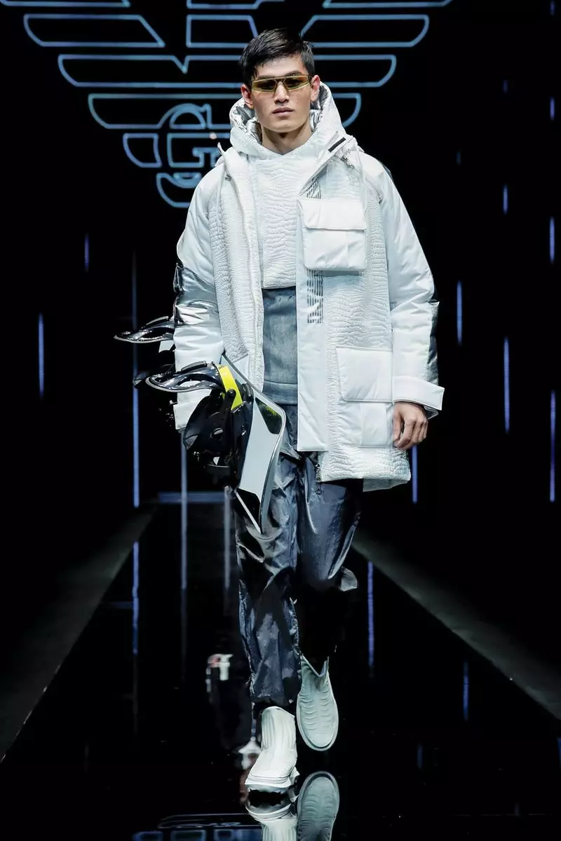 Emporio Armani 남성복 가을 겨울 2019 Milan65