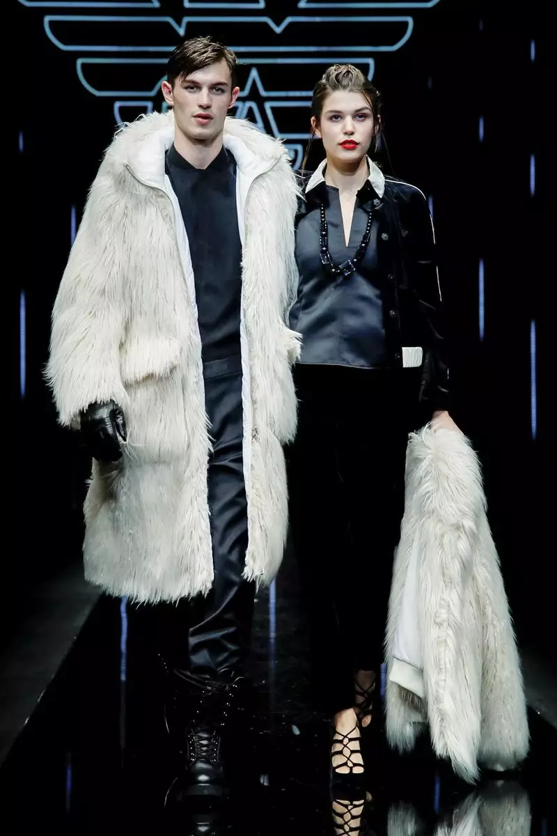 Emporio Armani Herreklær Høst Vinter 2019 Milan66