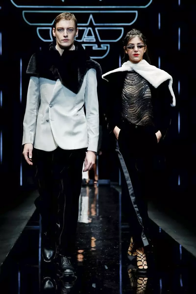 Emporio Armani Erkek Giyim Sonbahar Kış 2019 Milan68