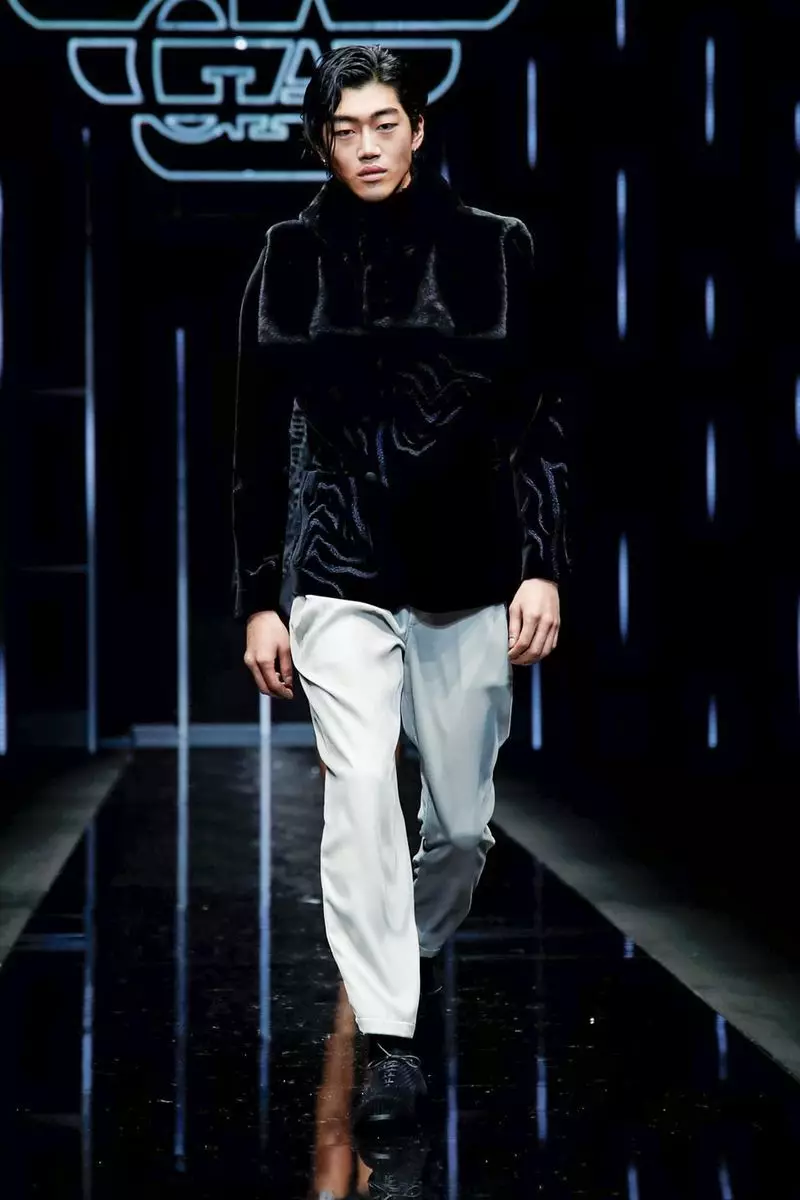 Emporio Armani Herreklær Høst Vinter 2019 Milan69