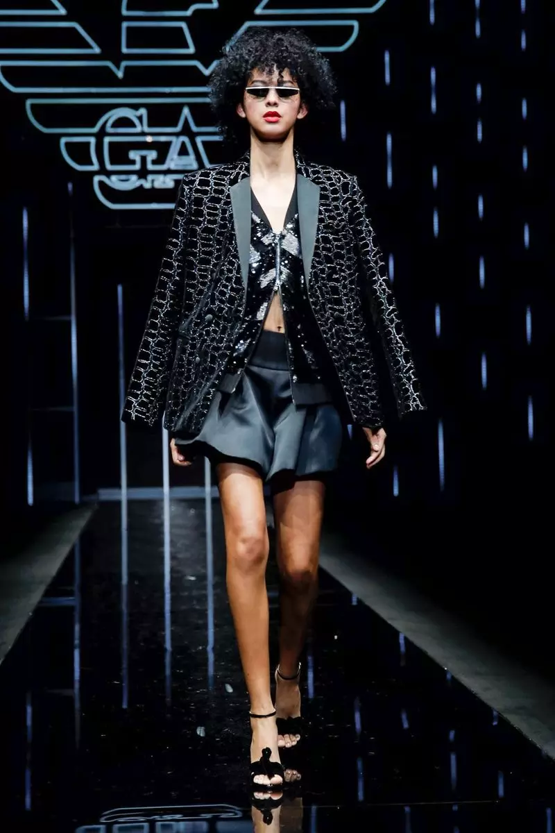 Emporio Armani Herrenmode Herbst Winter 2019 Milan70