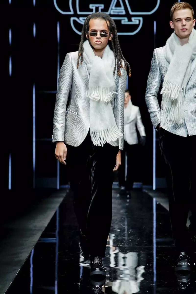 Emporio Armani Erkek Giyim Sonbahar Kış 2019 Milan74