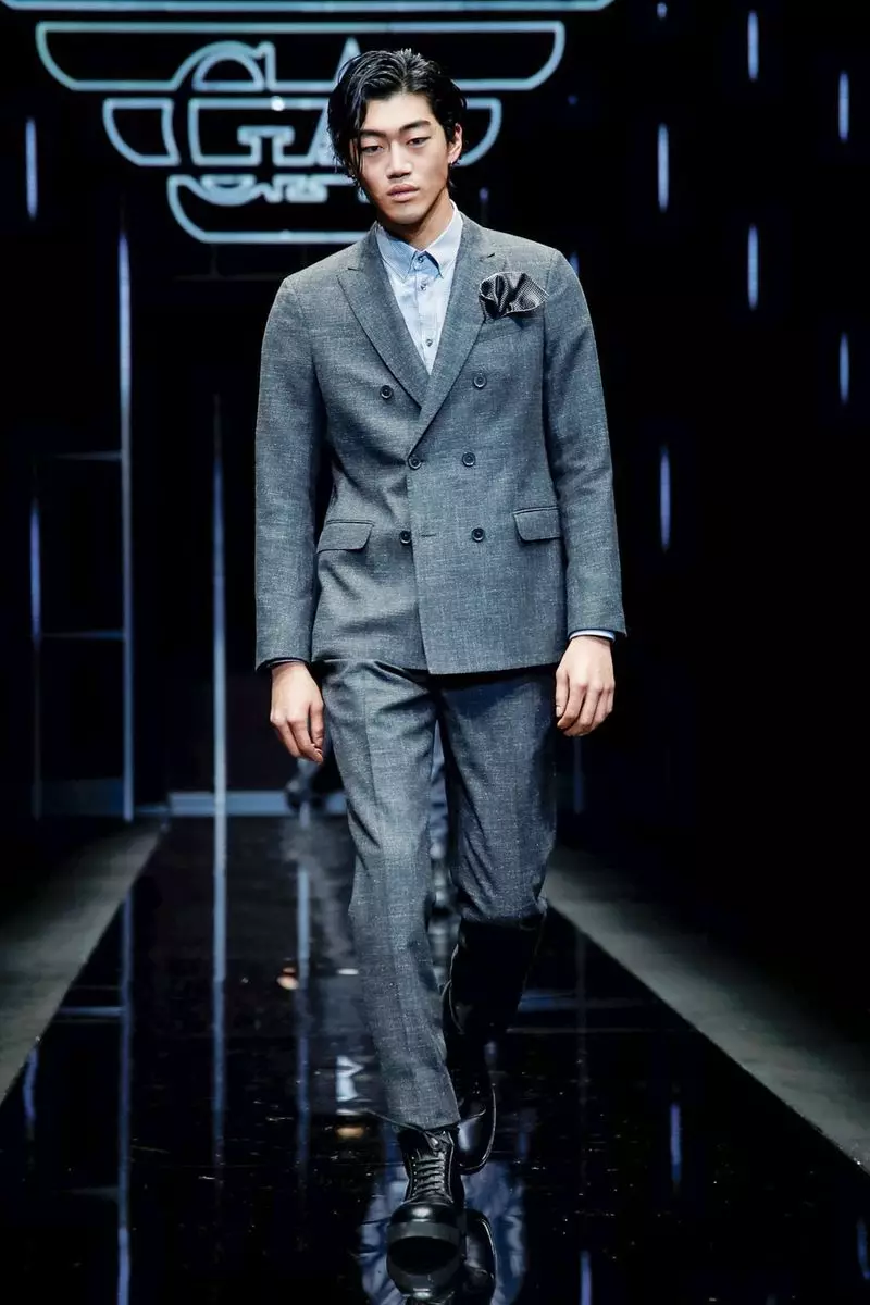 Emporio Armani בגדי גברים סתיו חורף 2019 Milan86