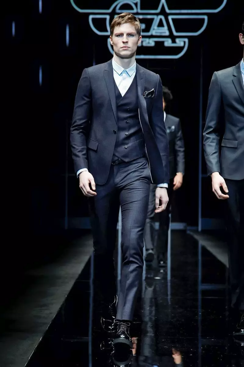 Emporio Armani Moda masculina Otoño Invierno 2019 Milan89