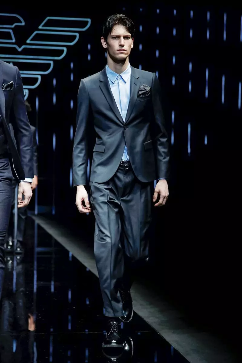 Emporio Armani Erkek Giyim Sonbahar Kış 2019 Milan90