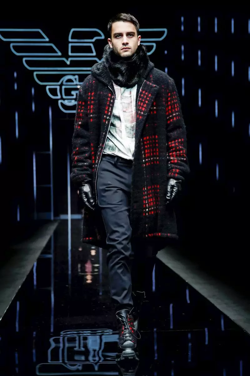 Emporio Armani Menswear Outono Inverno 2019 Milan99