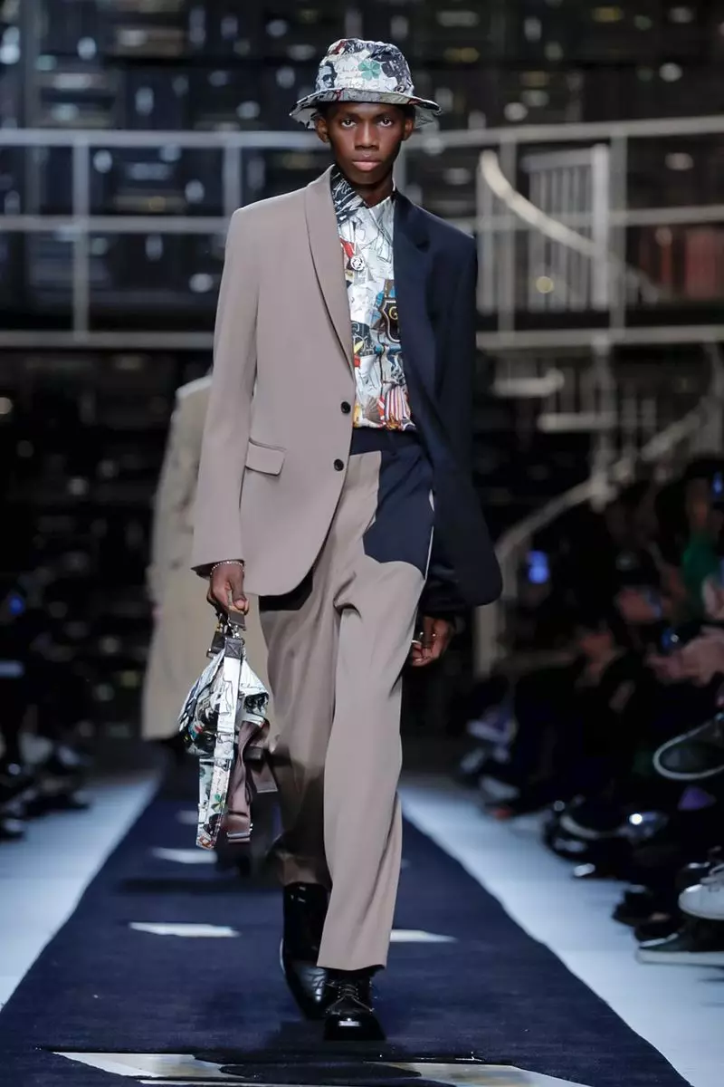 Fendi Menswear Rudens Žiema 2019 Milan21