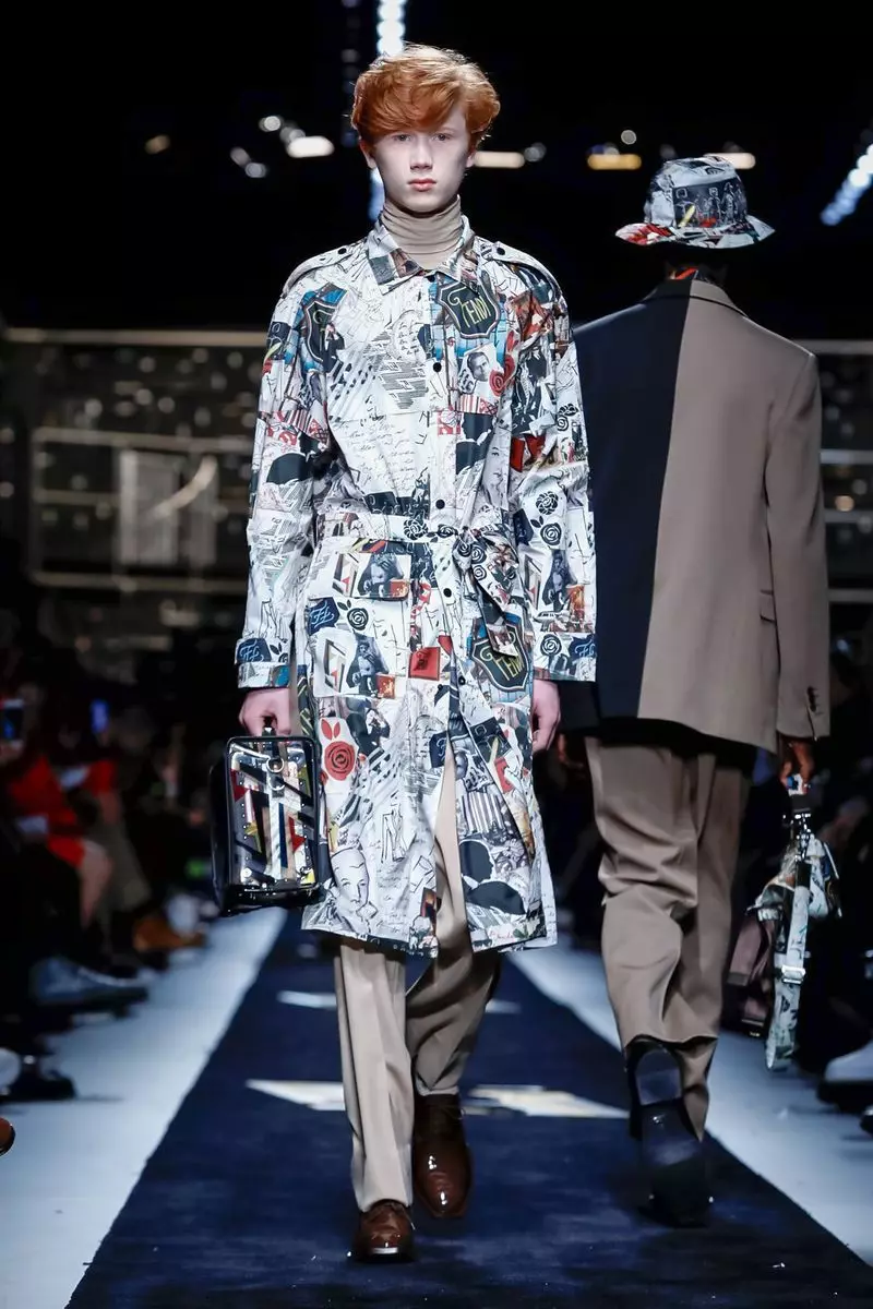 Fendi Menswear סתיו חורף 2019 Milan22