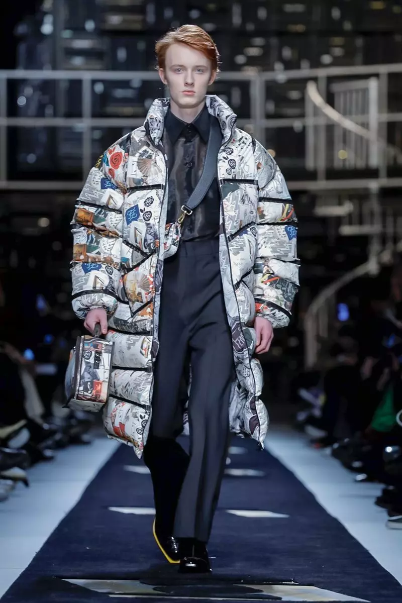 Fendi Moda Masculina Outono Inverno 2019 Milão 27