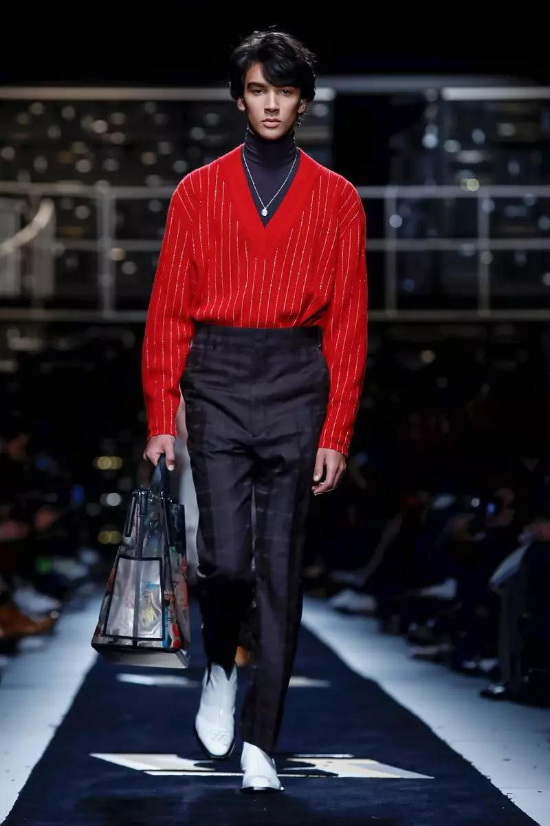 Fendi Moda Masculina Outono Inverno 2019 Milão28