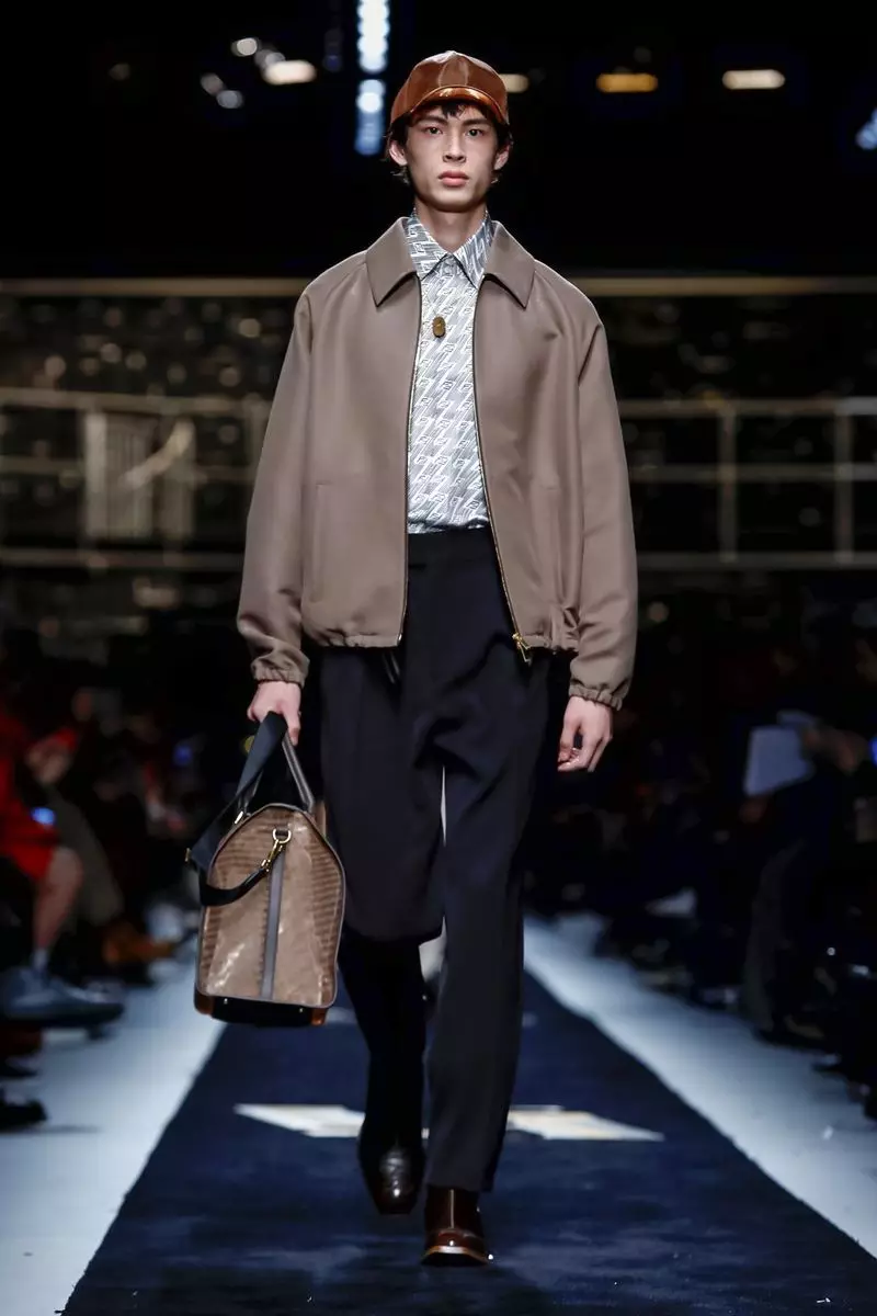 Fendi Menswear ဆောင်းရာသီ 2019 Milan4