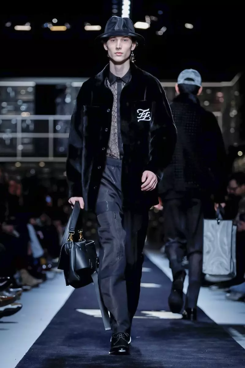 Fendi meesterõivad, sügistalv 2019, Milano55