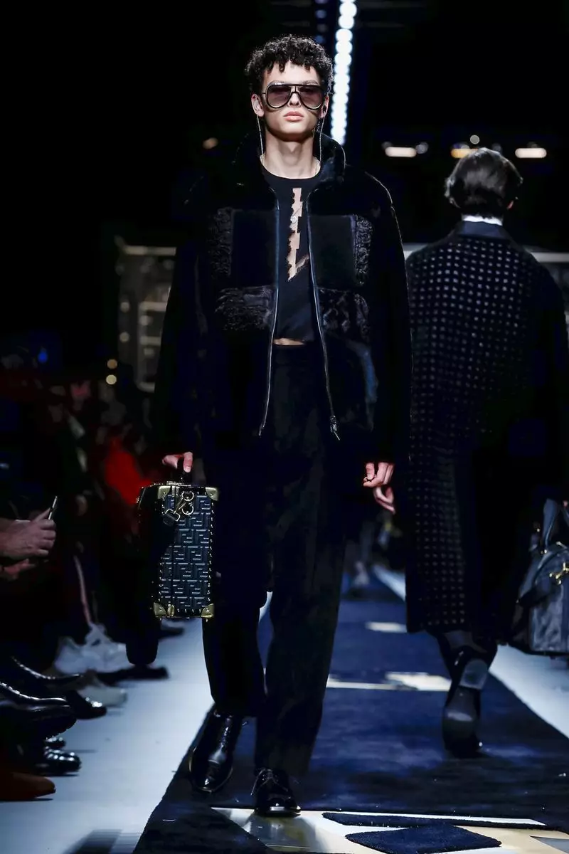 Fendi 2019 秋冬男装米兰58