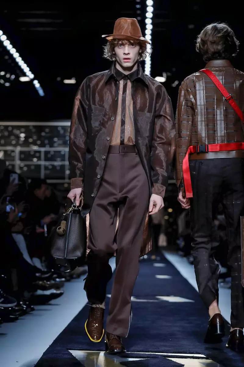 Fendi Menswear סתיו חורף 2019 Milan7