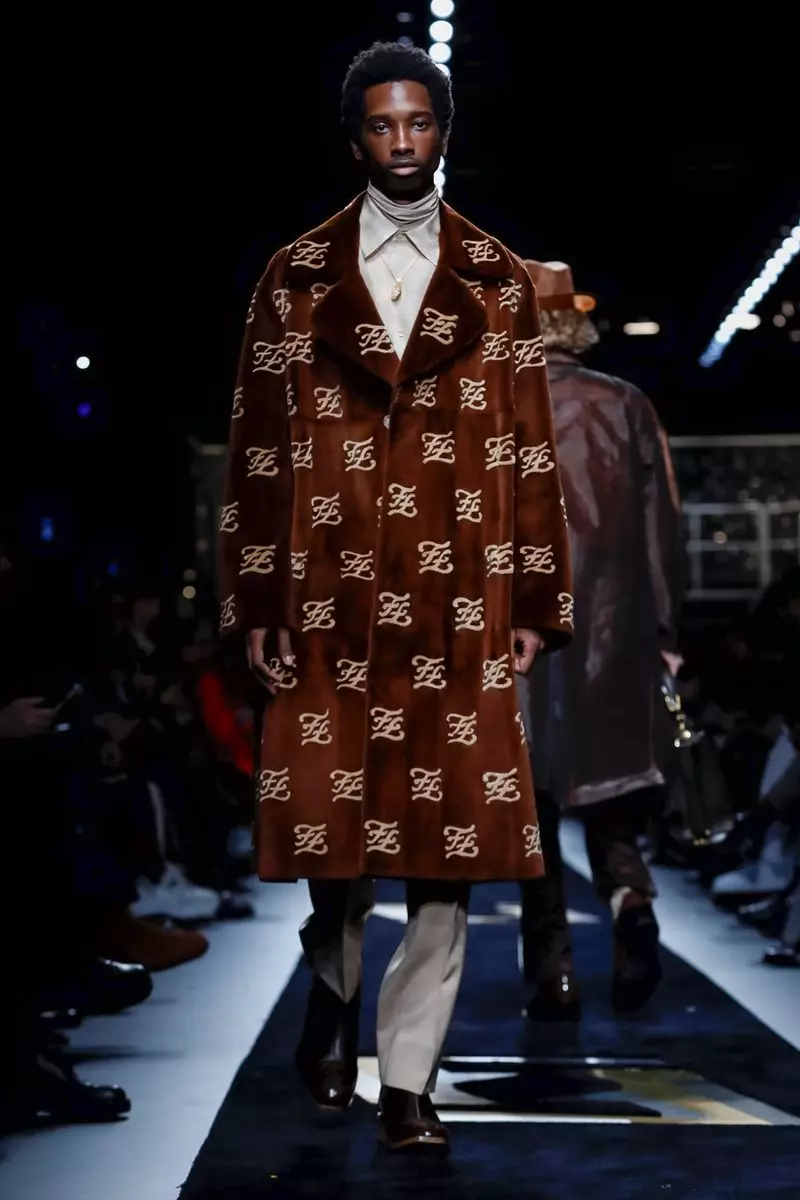 Fendi Herreklær Høst Vinter 2019 Milan8