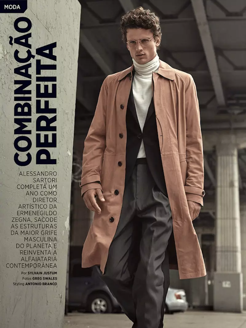 Simon Nessman por Greg Swales GQ Brasil 5 de setembro