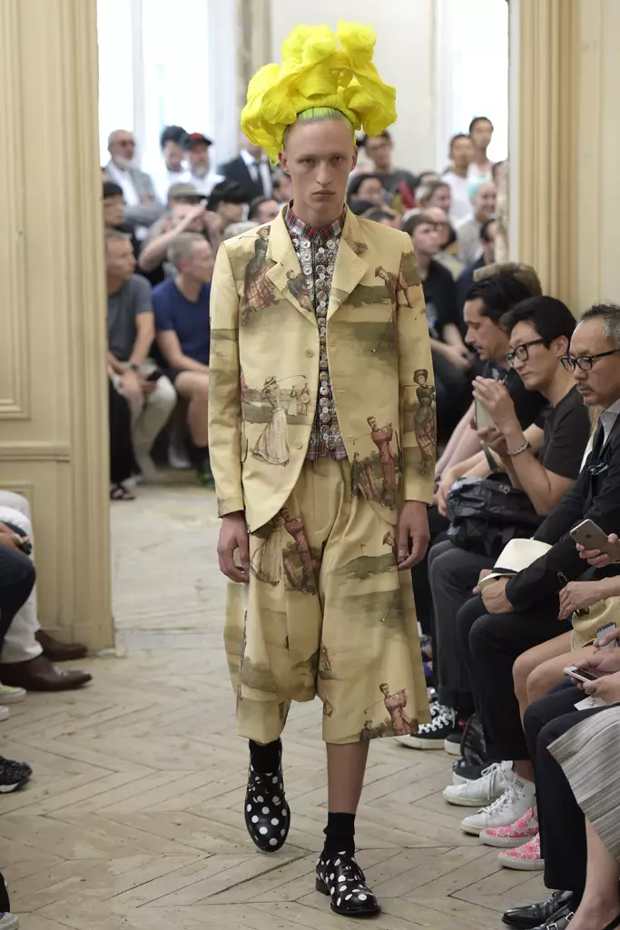 Comme Des Garçons Hombres RTW Primavera 2016