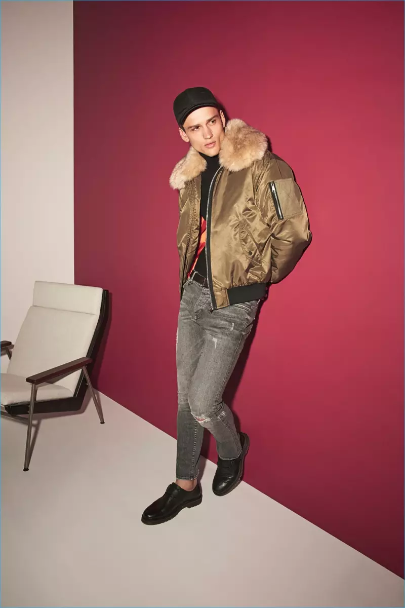 Simon Nessman pikeun Kampanye River Island AW16 (1)