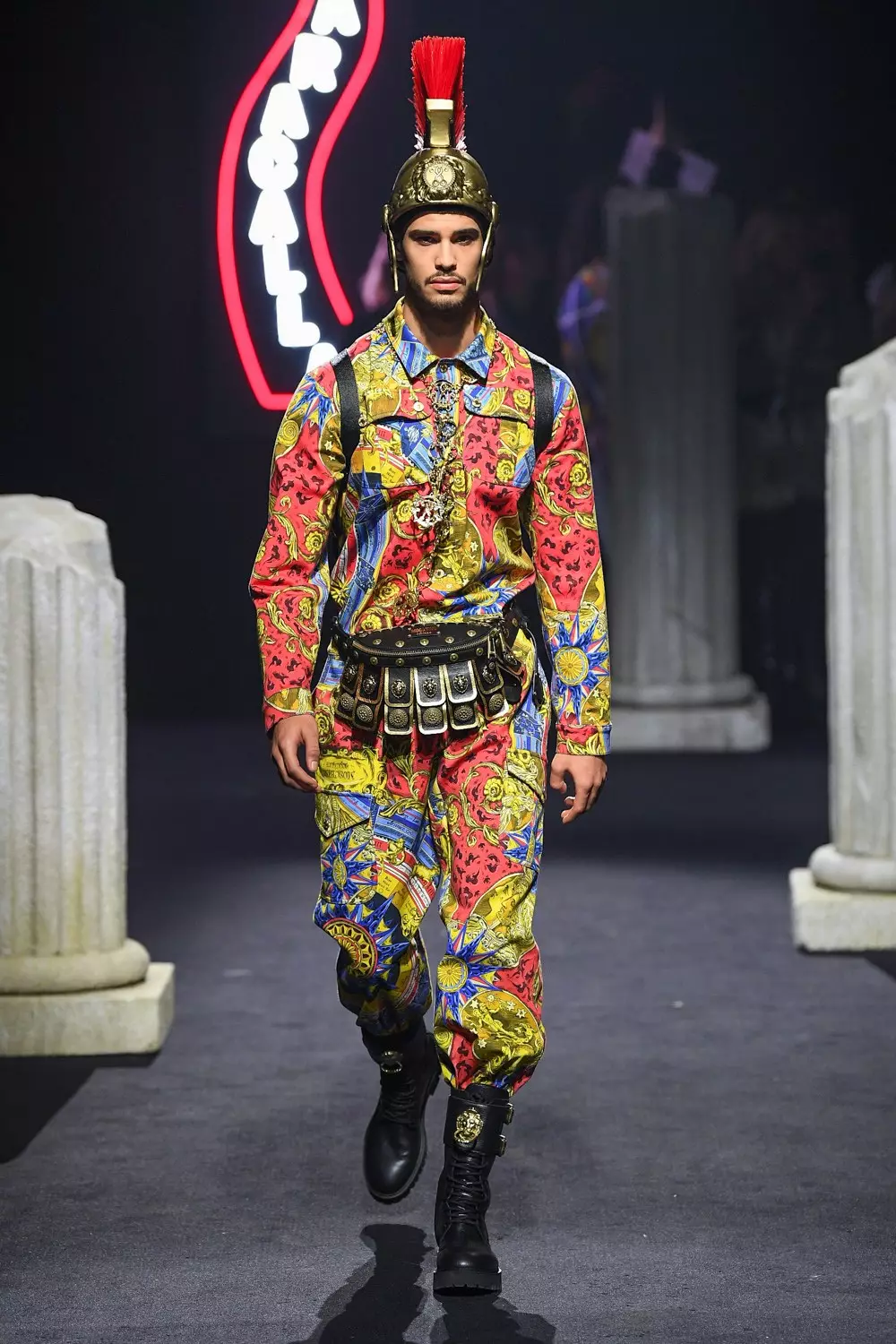 Moschino Uomo Autunno Inverno 2019 Rome19