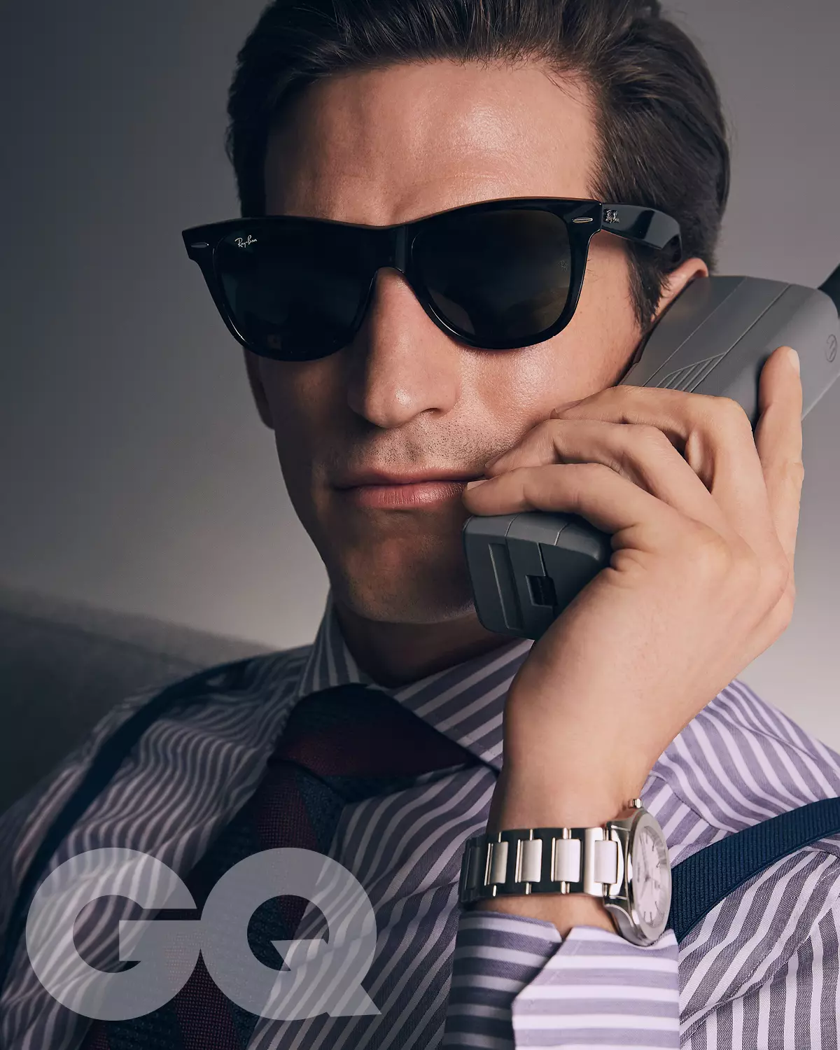 Jarrod Scott, yeni GQ Avustralya'da American Psycho'ya gidiyor 16785_1