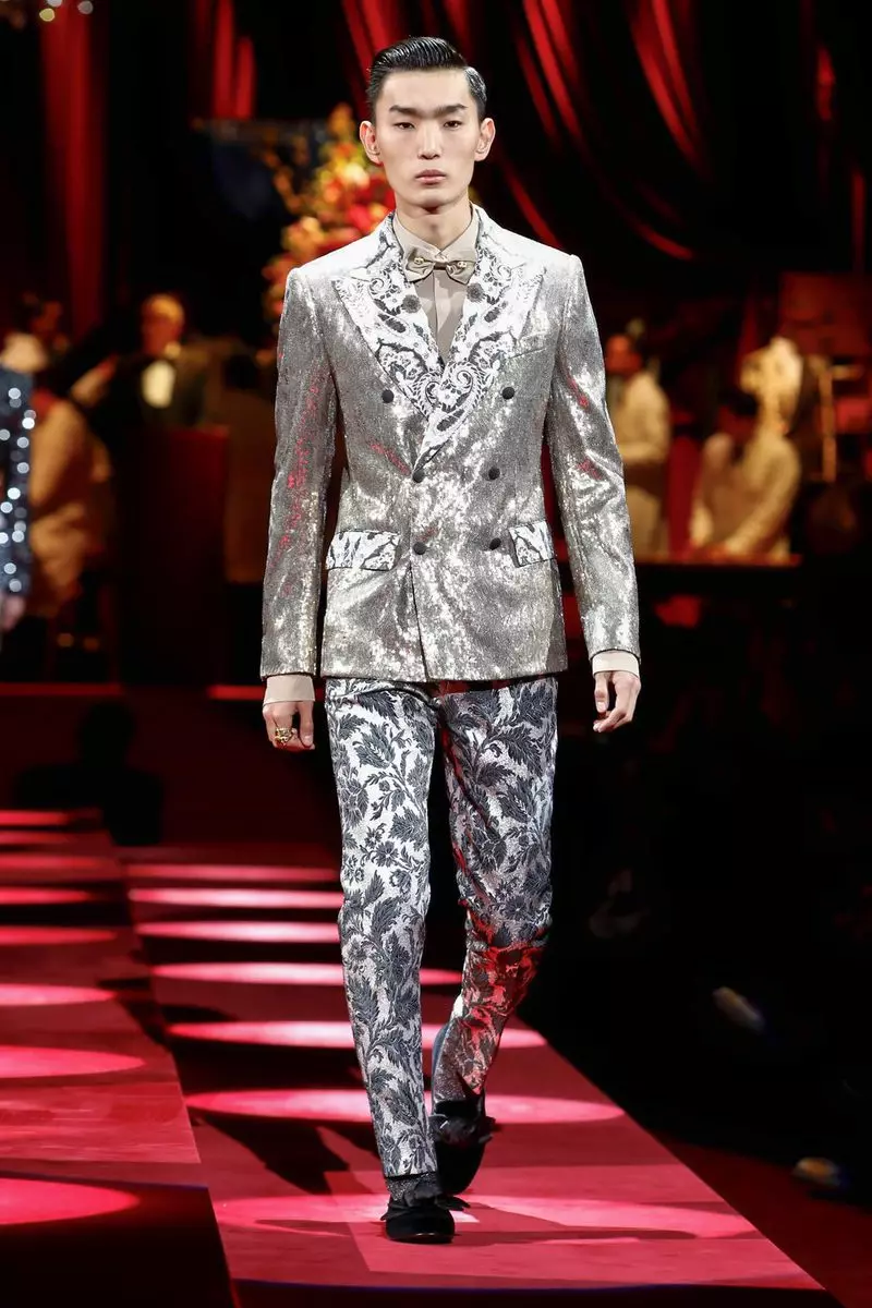 Dolce & Gabbana Menswear Syksy Talvi 2019 Milan100