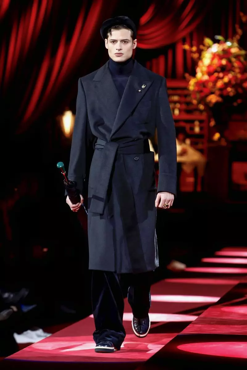 Dolce & Gabbana Menswear ragrag Usum tiis 2019 Milan105