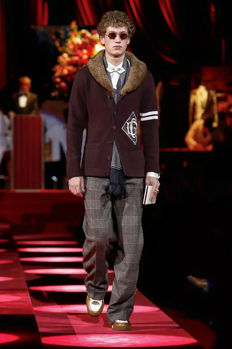 Dolce & Gabbana Herreklær Høst Vinter 2019 Milan106