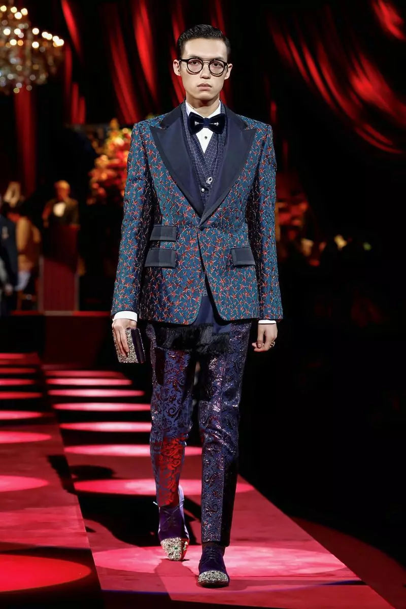 Dolce & Gabbana Herrenmode Herbst Winter 2019 Mailand114