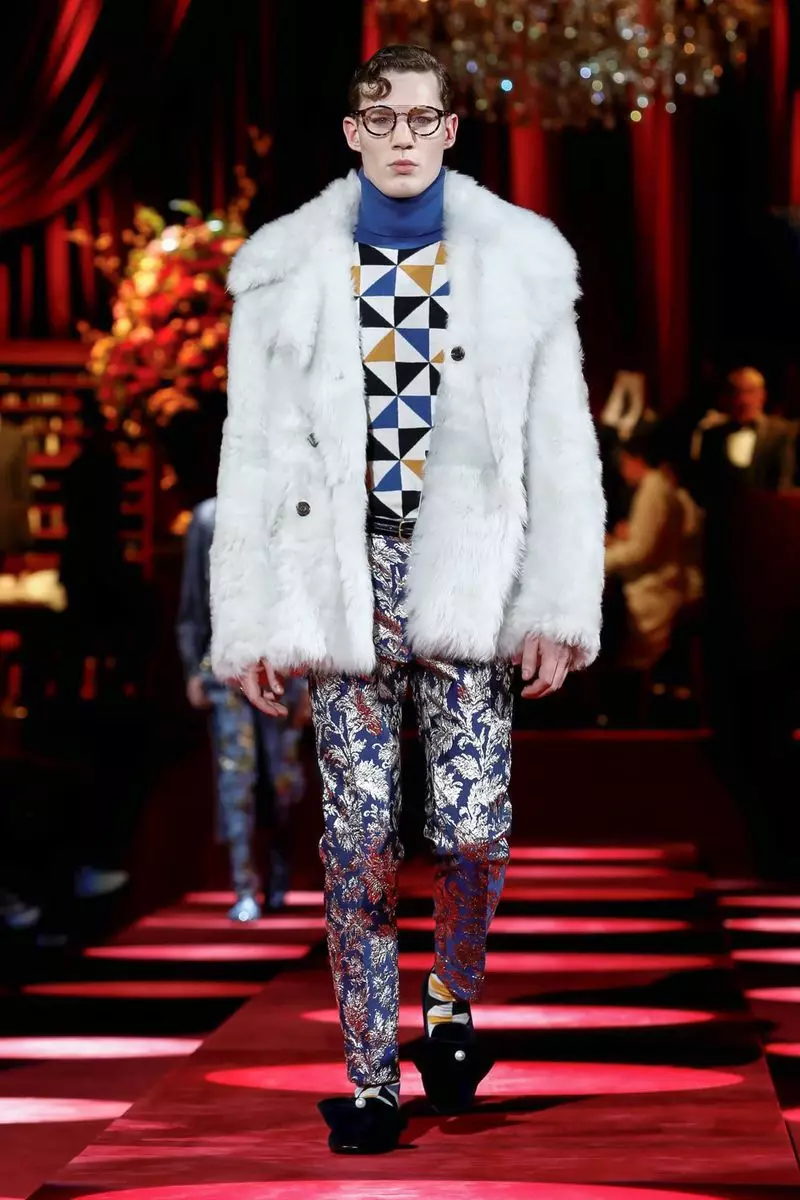 Dolce & Gabbana Herrenmode Herbst Winter 2019 Mailand12