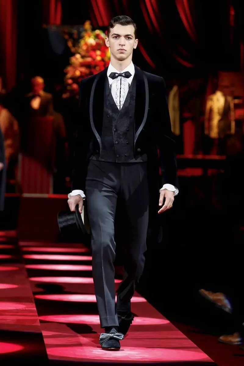 Dolce & Gabbana Menswear រដូវស្លឹកឈើជ្រុះរដូវរងាឆ្នាំ 2019 Milan123