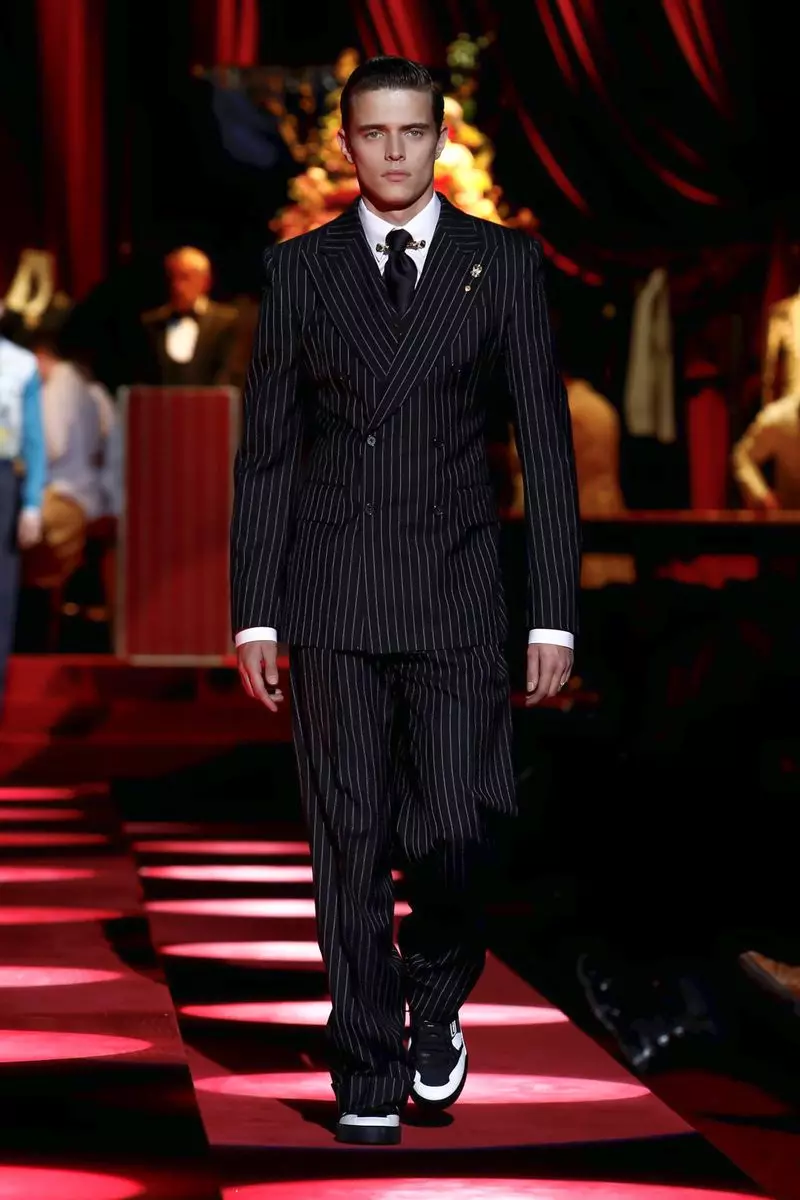 Dolce & Gabbana Menswear Thu Đông 2019 Milan13