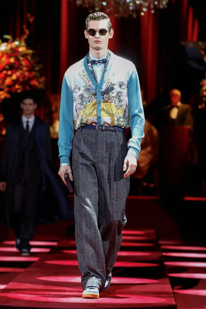 Dolce & Gabbana Gizonezkoen arropa 2019ko udazken-negua Milan16