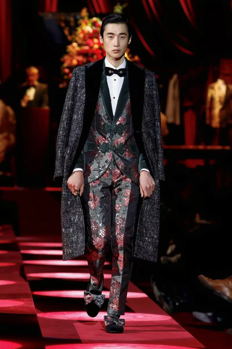 Dolce & Gabbana Menswear ဆောင်းရာသီ 2019 Milan19