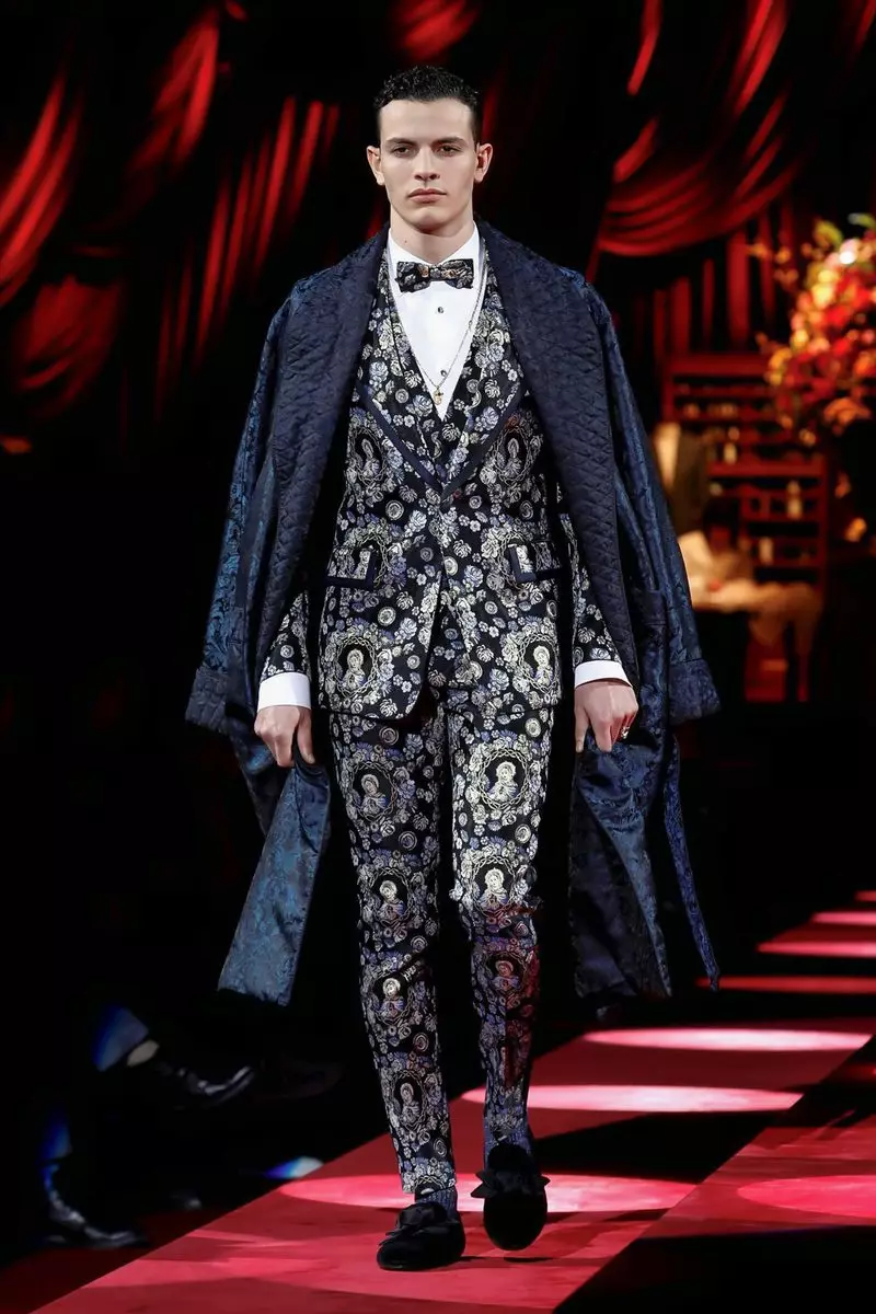 Dolce & Gabbana Herreklær Høst Vinter 2019 Milan25