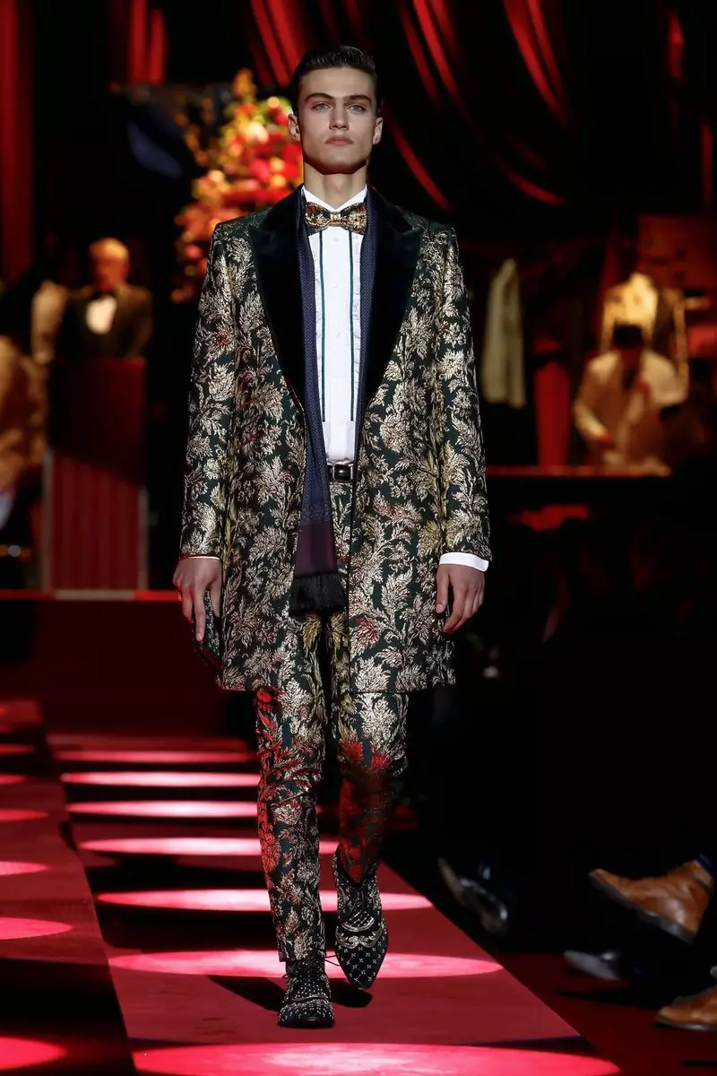 Dolce & Gabbana Menswear ragrag Usum tiis 2019 Milan26